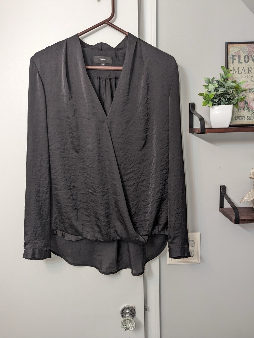 Mossimo Supply Co. Black Blouse